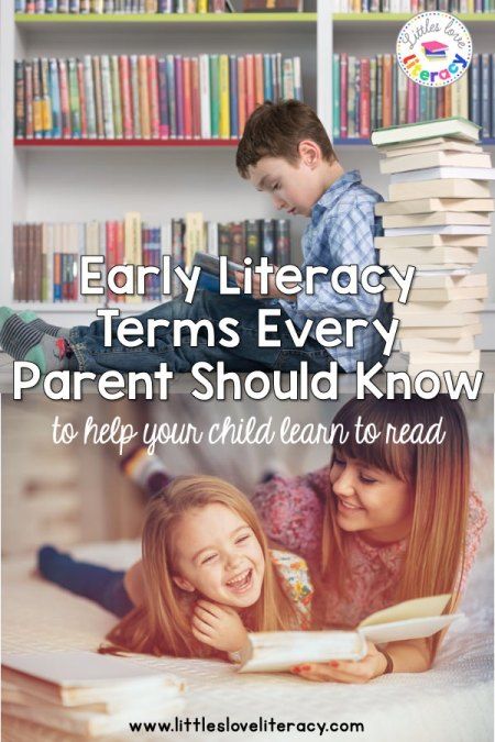 If you want to promote early literacy skills for your toddler, preschooler, pre-k student, or kindergartener, you need to understand basic early literacy terms. Click thru to read about 5 early literacy terms that parents need to understand to raise a reader! These terms are used by teachers in the classroom and are important for parents to understand too. Reading development is crucial, so it's time to know the facts so you can be on the same page with your child's teacher #littlesloveliteracy Parents Need To Understand, Teaching Child To Read, Print Awareness, Social Stories Preschool, Kids Literacy, Rhyming Books, Life Skills Special Education, Early Childhood Classrooms, Name Activities