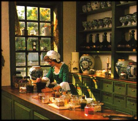 18th Century Apothecary, Colonial Apothecary, Colonial Williamsburg Interiors, Potion Shop, England Architecture, Apothecary Shop, Virginia Vacation, Historical Reenactment, Living Museum