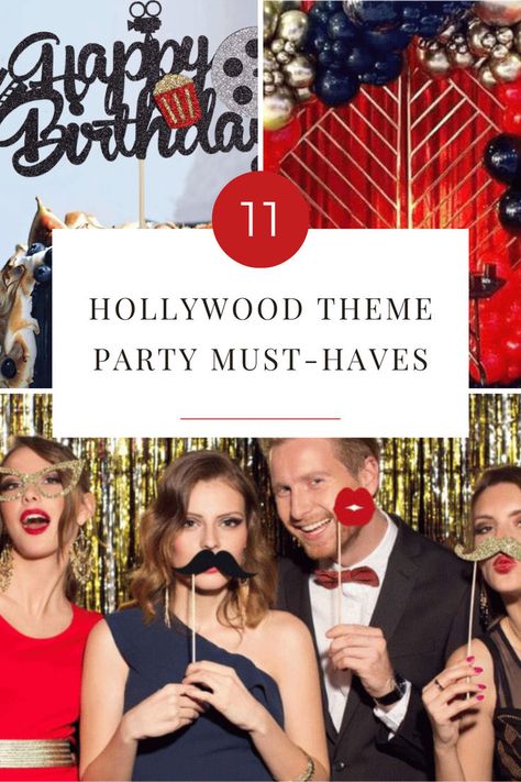 Roll out the red carpet and bring some Tinseltown glam to your next event with our 'Shine Bright, Party Right' guide! Discover 11 Hollywood-themed party essentials that are surefire showstoppers, turning your soirée into a blockbuster event! Hollywood Red Carpet Theme, Hollywood Red Carpet Party, Hollywood Sweet 16, Red Carpet Theme Party, School Dance Ideas, Hollywood Birthday Parties, Red Carpet Theme, Hollywood Birthday, Hollywood Night