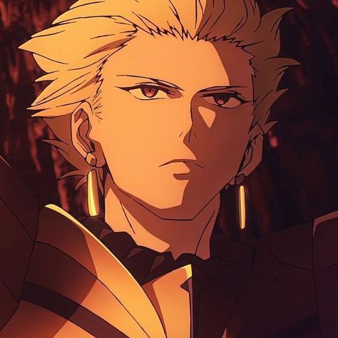 Fate Strange Fake Gilgamesh, Gilgamesh And Enkidu, Type Moon Anime, Gilgamesh Fate, Character Bank, Fate Anime Series, Fate Zero, Cool Anime Guys, Fate Series