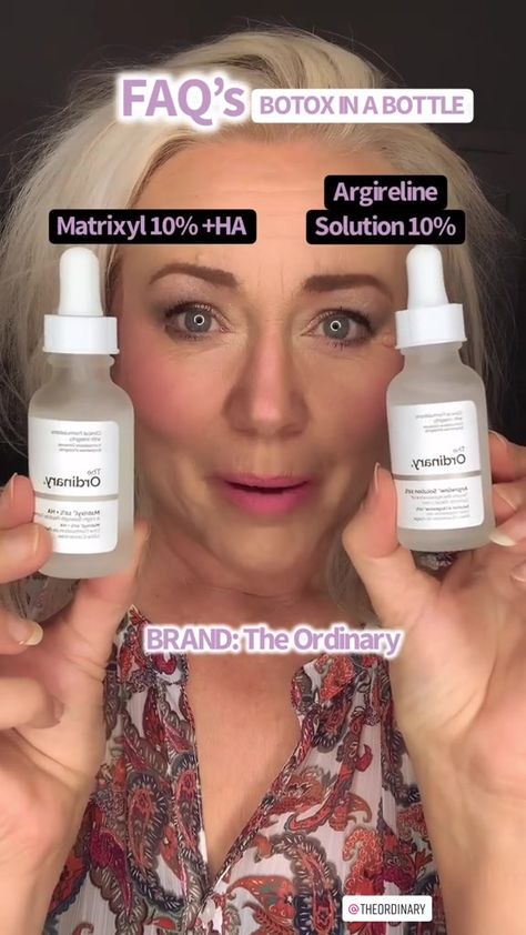 Best Products For Wrinkles, Botox In A Bottle The Ordinary, Ordinary Botox In A Bottle, The Ordinary Botox In A Bottle, Botox In A Bottle, Ordinary Skincare, Anti Aging Skincare Routine, Skin Care Routine Order, Ordinary Products