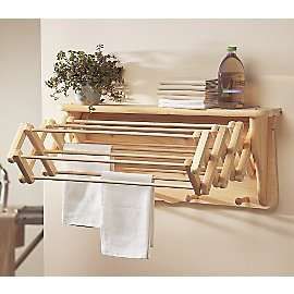 Pull Out Laundry rack Wood Clothes Drying Rack, Wall Drying Rack, Wall Mounted Drying Rack, Laundry Rack, Hanging Clothes Racks, Clothes Hanging, Drying Rack Laundry, Laundry Drying, Clothes Drying