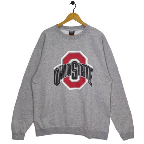 Ohio State Sweatshirt, Vintage Ohio State, Ohio State Buckeyes Football, Buckeyes Football, University Sweatshirts, Ohio State University, Ohio State Buckeyes, Print Pullover, Ohio State