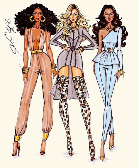 22 YEARS OLD FASHION ILLUSTRATOR, HAYDEN WILLIAMS, IS THE NEXT BEST THING – Vivianne's Blog Fashion Illustration Techniques, Detail Couture, Fashion Model Sketch, Hayden Williams, Model Sketch, Fashion Drawing Sketches, Fashion Illustration Sketches Dresses, Fashion Design Sketchbook, Fashion Design Collection