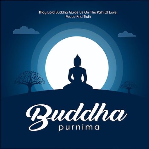 Post Reference, Buddha Background, Happy Buddha Purnima, Blue And White Background, Blue White Background, Buddha Purnima, Guru Purnima, Happy Buddha, Ads Creative