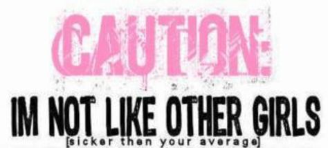 I'm Not Like Other Girls, Gangsta Quotes, Good Girl Gone Bad, Best Quotes Ever, Glitter Text, Facebook Graphics, Text Graphic, Glitter Graphics, Fb Covers