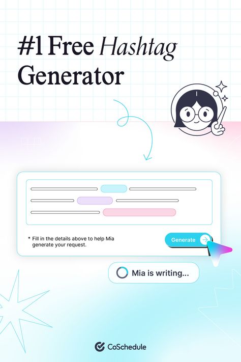 Increase your reach, visibility, and engagement on your post with our hashtag generator. Try the today! Event Promotion Ideas, Slogan Generator, Find A Business Name, Writing A Mission Statement, Hashtag Generator, Signature Generator, Youtube Tags, Vision Statement, Name Generator