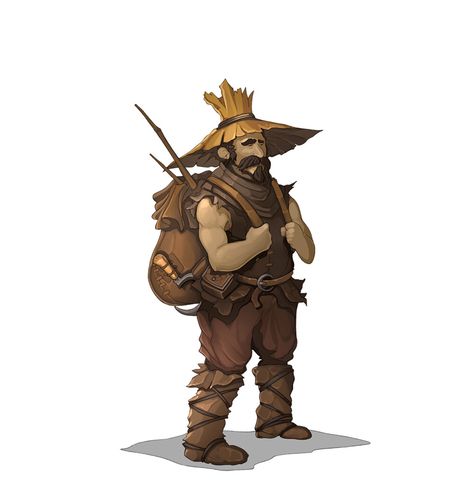 Peasant Character Design, Farmer Character, Human Icon, Character Template, Dungeons And Dragons Characters, Dnd Art, Character Design Male, Fantasy Rpg, Dnd Characters