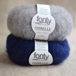 Laine Mohair Ombelle de Fonty Plus A A, Needlework, Yarn, France, Wool, Knitting, Crochet