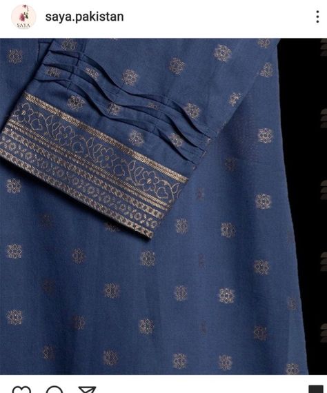 Aasteen Ke Design, Bazoo Design, Stylish Sleeves Designs, Sleeves Design For Kurti, Design For Kurti, Stylish Sleeves, Full Sleeves Design, Salwar Neck Designs, Stylish Kurtis Design