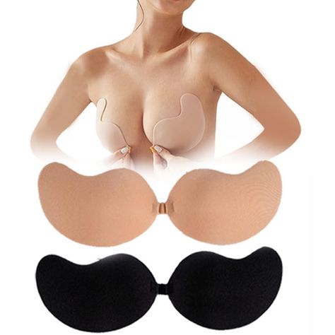 Hasimor 2 PCS Adhesive Bra Sticky Bras for Women Invisible Push Up Sticky Bra Adhesive Bra Target, Luxury Push-up Bra With Removable Pads, Contoured Push-up Bra With Removable Pads, Cheap White Push-up Bra, Sticky Bras, Self Adhesive Bra, Adhesive Bra Amazon.com, Sticky Bra, Bra For Women