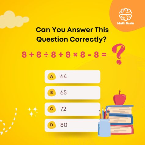 Can You Answer This Question Correctly? 🤔🤔👇👇 #mathquiz #quiz #mathtricks #mathsquiz #dailyquiz #questionoftheday #math Math Quiz, Quiz Design, Answer This Question, Tricky Questions, Math Questions, Mental Math, Question Of The Day, Math Tricks, Question And Answer