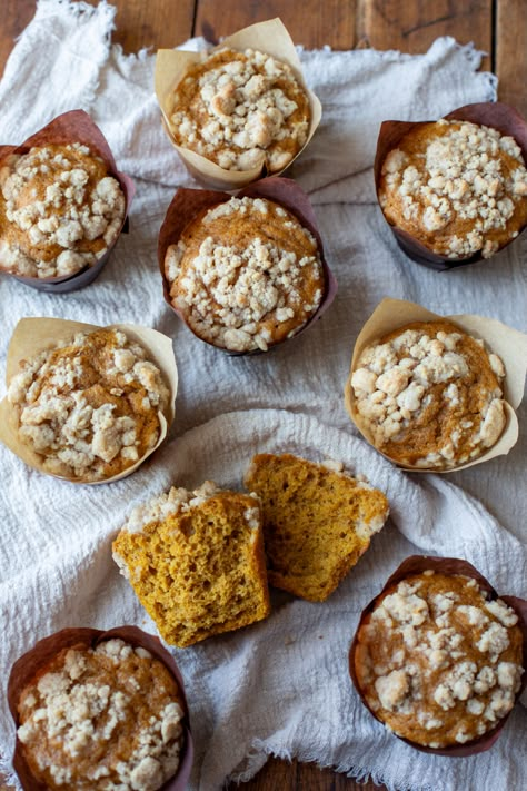 Sourdough Pumpkin Muffins - Mostly Sourdough Sourdough Pumpkin Muffins, Sourdough Discard Muffins, Discard Muffins, Sourdough Pumpkin Bread, Pumpkin Sourdough, Sourdough Pumpkin, Sourdough Muffins, Sourdough Starter Discard Recipe, Fall Cooking