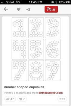 Pull Apart Cupcake Patterns | Number pull apart cupcake patterns Cup Pie, Pull Apart Cakes, Pull Apart Cupcake, Pull Apart Cupcake Cake, Pull Apart Cake, Cake Pulls, Pull Apart Cupcakes, Pie Cookies, Cake Flower