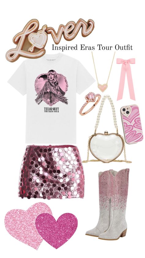 Lover Era Inspired Outfit Lover Eras Tour, Taylor Swift Cake, Taylor Outfits, Taylor Swift Birthday, Lover Era, Taylor Swift Tour Outfits, Swift Tour, Taylor Swift Outfits, Taylor Swift Concert