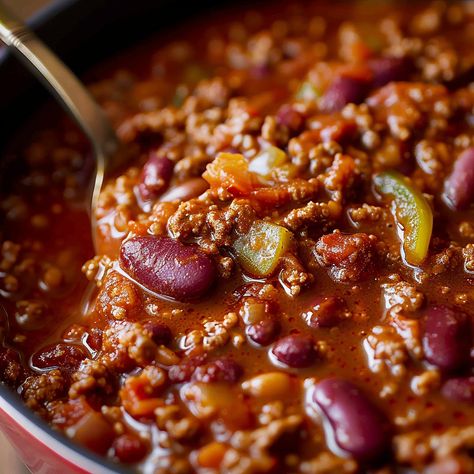 Wendy's Chili Recipe Copycat Potbelly Chili Recipe, Wendy Chili Recipe, Chili With Salsa Recipe, Chili Wendys Recipe, Crockpot Wendys Chili, Wendys Chilli, Chili Beans Recipe Crock Pot, Wendy Chili Recipe Copycat, Wendies Chili Recipe