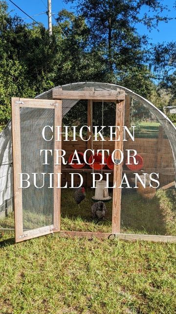 Simple Chicken Tractor Ideas, Turkey Tractor, Moveable Chicken Coop, Chicken Tractor Plans, Chicken Laying Boxes, Chicken Tunnels, Small Homestead, Small Farming, Easy Chicken Coop