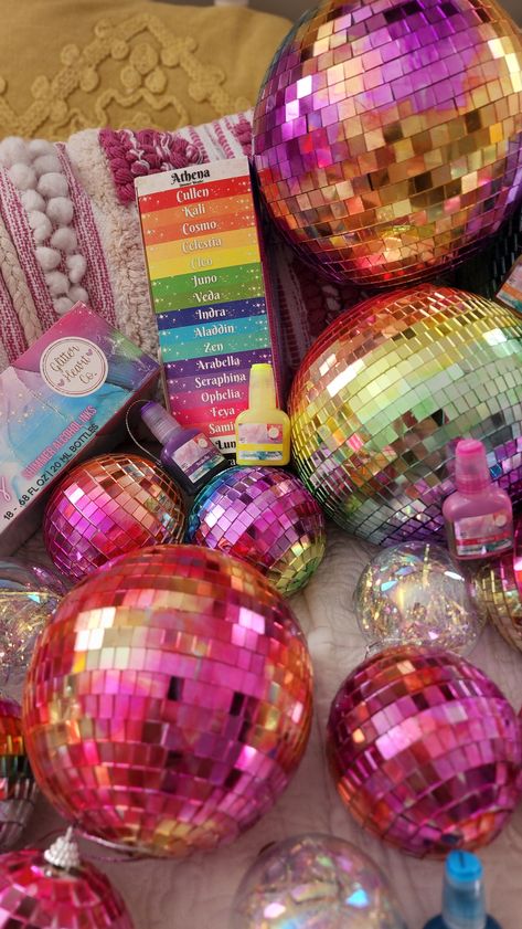 Disco Party Decorations, Disco Theme, Skate Party, Disco Balls, Alcohol Inks, Disco Party, Led Neon Signs, Chicago Illinois, Disco Ball