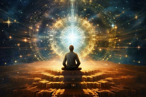 Beyond Consciousness: How Meditators Voluntarily Enter Void States - Neuroscience News Dark Meditation, How To Do Meditation, Void State, Meditation Breathing, Meditation Science The Brain, Transidental Meditation, Transcendental Meditation Benefits, Brain Stimulation, Solfeggio Frequencies