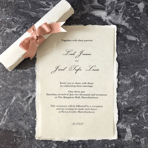 Scroll Invitations, Destination Wedding Themes, Scroll Wedding Invitations, Scroll Invitation, Wedding Invitations Uk, Diy Wedding Stationery, Rose Gold Invitations, Trendy Wedding Invitations, Handmade Wedding Invitations