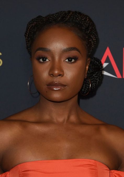 KiKi Layne Kiki Layne, Dark Skin Black Women, The Traitors, Black Actresses, Theatrical Romantic, Black Actors, Beauty Mark, Better Future, Look Alike