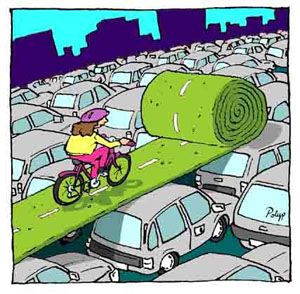 Sustainability Bike Humor, Cycling Humor, Cycling Pictures, Tricycle Bike, Sustainable Transport, Bike Lane, Bicycle Art, Cycling Art, Green Carpet