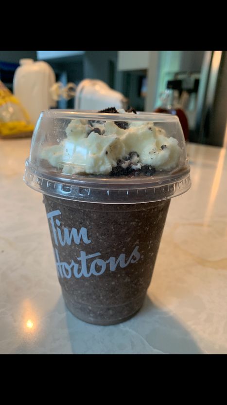 Copycat Tim Hortons OREO Iced Capp ( a Storm of Flavor) : 6 Steps - Instructables Tim Hortons Oreo Ice Cap Recipe, Iced Capp Tim Hortons, Tim Hortons Drinks, Tim Hortons Ice Cap, Tim Hortons Iced Capp Recipe, Shifting Wr, Ice Cap Recipe, Iced Capp Recipe, Cappuccino Recipe