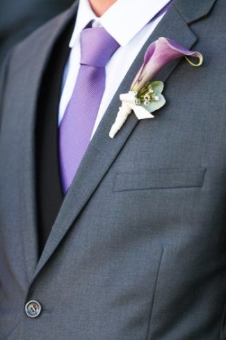 grey suit + concord purple necktie = Lorimar Winery wedding! Grey Suits With Purple Ties, Black Suit Lilac Tie, Grey Suit With Purple Tie, Grey Suit Purple Shirt, Mens Grey Suit Wedding Lavender, Dark Grey Suit Men Wedding Purple Tie, Gray Suit Purple Tie, Groomsmen Attire Lavender Gray, Grey Suit Purple Tie