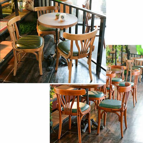 wholesale restaurant chairs and tables Restaurant Chairs And Tables, Restaurant Design Rustic, Restaurant Salad, Wood Restaurant, Woods Restaurant, Mismatched Chairs, Restaurant Tables And Chairs, Comfy Sofas, Boho Chair