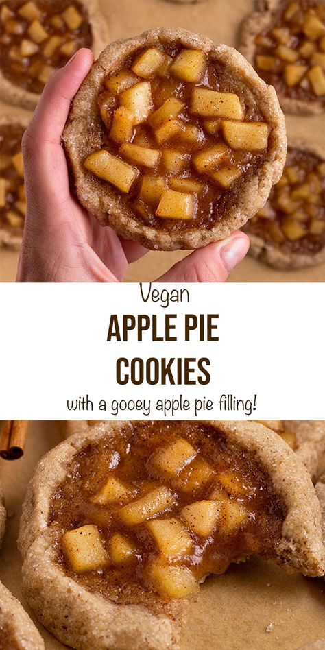 Apple Pie Filling Recipes Healthy, Fried Apple Dessert Recipes, Apple Pie Dairy Free, Non Dairy Treats, Easy Vegan Dessert Healthy, Easy Vegan Breakfast Ideas Healthy, Halloween Apple Dessert Ideas, Unique Pastry Recipes, Dairy Free Thanksgiving Recipes Dessert