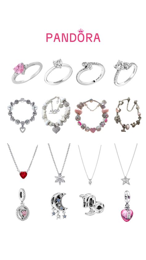 #pandora #jewelry #rings #necklace #bracelets #charms #foryou #fyp #viral #beauty #girlthings #girly #aesthetic #aestheticgirl Pandora Rings Aesthetic, Pandora Jewelry Rings, Necklace Aesthetic, Rings Aesthetic, Pandora Necklace, Girly Aesthetic, Bracelets Charms, Pandora Rings, Jewelry Aesthetic