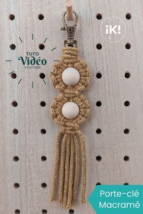 Diy Macrame Plant Hanger Pattern, Crochet Thread Projects, Paracord Projects Diy, Paper Craft Videos, Rope Crafts Diy, Noel Diy, Bracelet Craft Diy, Dummy Clips, Rope Crafts