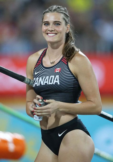 Alysha Newman, Commonwealth Games, Athletic Girls, Superhero Characters, Gymnastics Girls, Muscle Girls, Sporty Girls, Womens Workout Outfits, Muscle Women