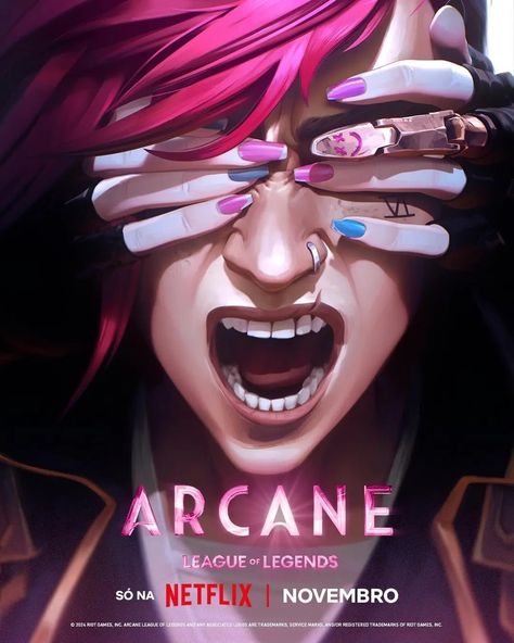 Vi Cosplay, League Of Legends Poster, League Legends, Vi League Of Legends, Jinx League Of Legends, League Of Legends Characters, Riot Games, Lol League Of Legends, Cyberpunk 2077