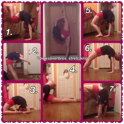 Cheer Flexibility, Cheer Stretches, Gym Poses, Cheerleading Workouts, Cheer Hacks, Power Yoga Workout, Back Flexibility, Dave Murray, Dance Stretches