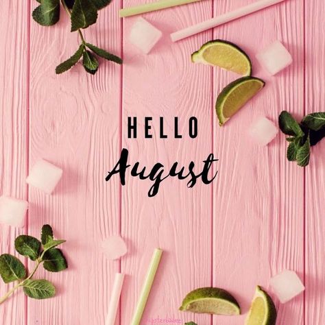 Hello August Month, August Widget, Spa Materials, Monthly Backgrounds, Hello August Images, April Wallpaper Aesthetic, Spring Wallpaper Iphone, Aesthetic Spring Wallpaper, Wallpaper April