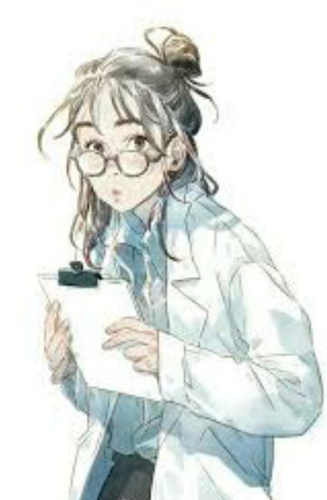 Character Design Doctor, Anime Scientist, Manga Character Design, Character Design, Anime, Design