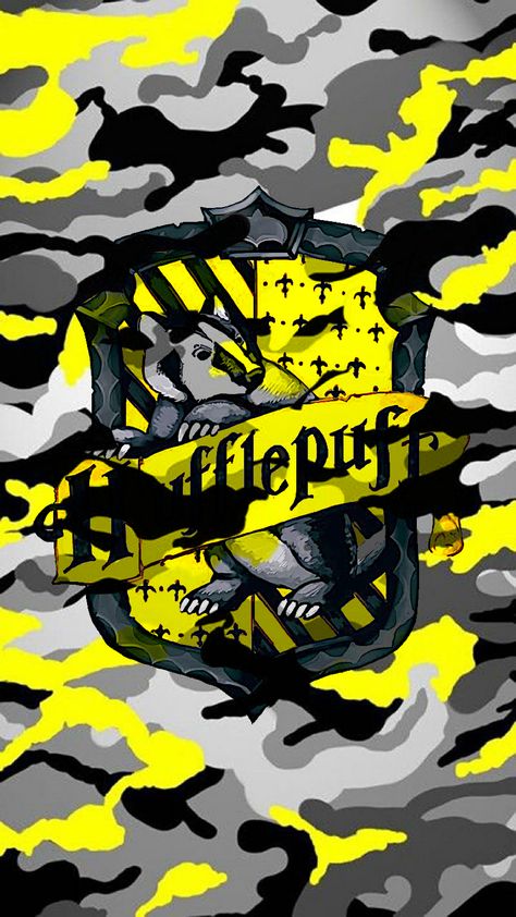 Yellow Camo Wallpaper, Hufflepuff Harry Potter, Yellow Camo, Camo Wallpaper, Camo, Harry Potter, Wallpapers, Iphone, Yellow