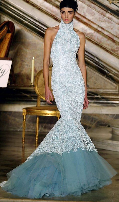 Givenchy Haute Couture Dress Couture, Gowns Of Elegance, Runway Looks, Couture Gowns, Gorgeous Gowns, Couture Collection, Beautiful Gowns, Blue Wedding, Couture Fashion