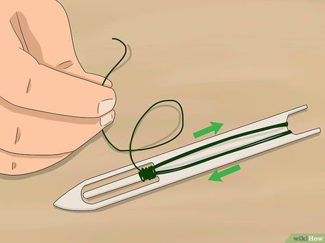 How to Make a Handmade Fishing Net: 15 Steps (with Pictures) How To Make A Net, Diy Fishing Net, Net Making, Cast Nets, Emergency First Aid Kit, Survival Quotes, Knots Diy, Fishing Diy, Rope Knots