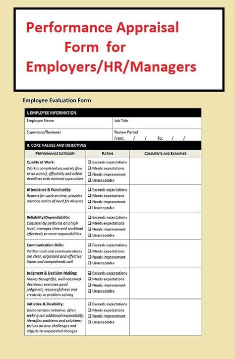 This Templates item by ToonyartDesigns has 24 favorites from Etsy shoppers. Ships from United States. Listed on 07 Feb, 2024 Employee Appraisal Form, Employee Performance Evaluations, Coaching Form For Employees, Employee Feedback Form, Employee Self Evaluation Examples, Performance Appraisal Comments, Underperforming Employees, Self Evaluation Employee, Performance Appraisal Form