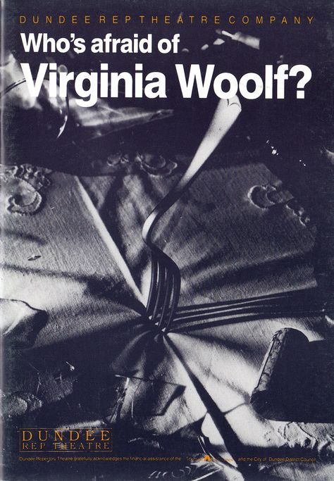 Who's Afraid of Virginia Wolf? 1992 Who's Afraid Of Virginia Woolf, Pretty Posters, Historic Women, Wolf Movie, Virginia Wolf, Wolf Poster, Theatre Shows, Afraid Of The Dark, Virginia Woolf