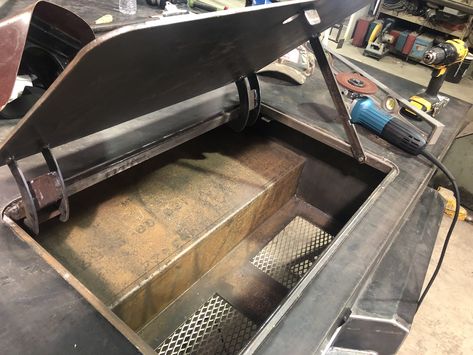 hidden hinges Truck Bed Box, Custom Ute Trays, Welding Trailer, Ute Trays, Welding Trucks, Welding Beds, Hidden Hinges, Welding Rigs, Custom Truck Beds