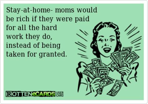 True :-) Unappreciated Quotes, Stay At Home Mom Quotes, Domestic Engineer, Mum Quotes, Mom Problems, Mommy Quotes, Single Mum, Southern Sayings, Stay At Home Moms