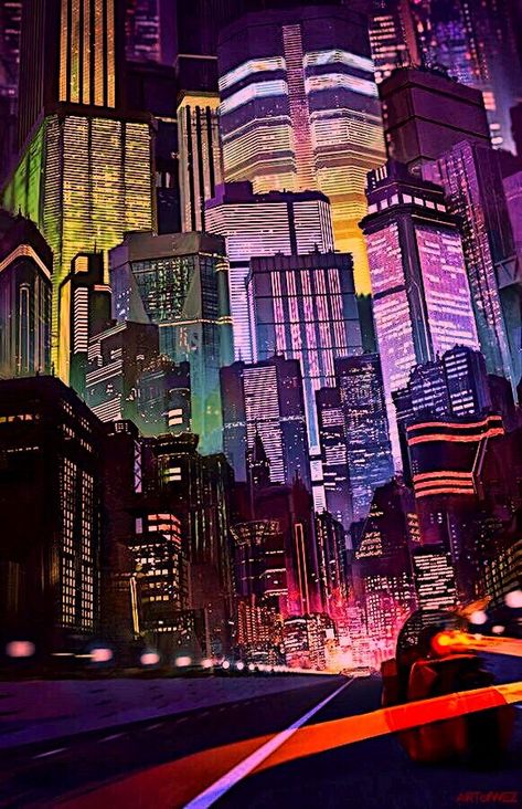 90s Japan Aesthetic, 90s Japan, Dark Deco, Neon City, City Pop, Anime City, City At Night, 8bit Art, New Retro Wave