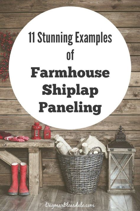 Farmhouse Shiplap Paneling, DagmarBleasdale.com Bathroom Shiplap, Farmhouse Design Ideas, Shiplap Paneling, Farmhouse Shiplap, Hometalk Diy, Sherwin Williams Alabaster, Elegant Farmhouse, House Design Ideas, Décor Boho