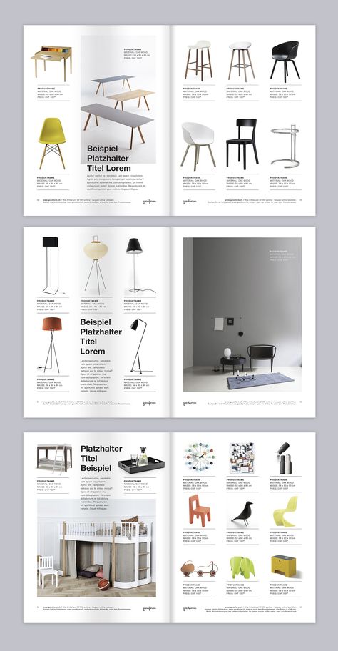 Brochure/catalog minimalist style-layout for furniture store | 99designs Furniture Brochure Design Catalog, Furniture Catalogue Layout, Catalog Furniture Design, Furniture Catalog Design Layout, Home Catalog Design, Catalogue Layout Design Product, Furniture Design Layout, Furniture Brochure Design, Furniture Catalogue Design