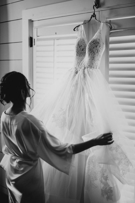 Before Wedding Pictures, Wedding Dress Hanging, Highlands North Carolina, Wedding Photography List, Wedding Photo List, Old Edwards Inn, Wedding Shot List, Wedding Portrait Poses, Bride Pictures