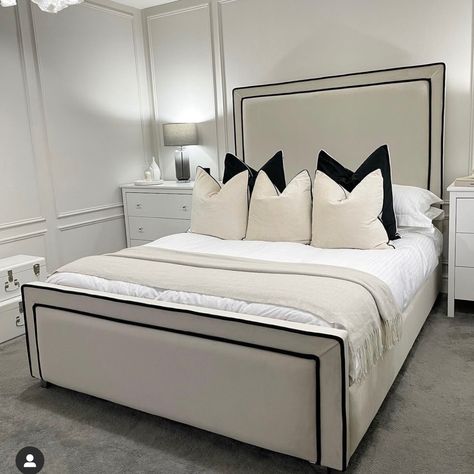 Cushioned Headboard, Bed Frame Double, Storage Bed Frame, Bed Support, Billionaire Luxury, Bedroom 2024, Bed Stand, Modern Beds, Cama King Size