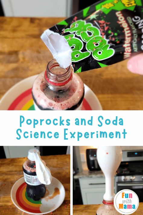 Baking Soda Volcano, Pop Rocks Experiment, Rock Experiments, Pre K Science, Volcano Experiment, Science Experience, Stem Experiments, Stem Subjects, Steam Ideas